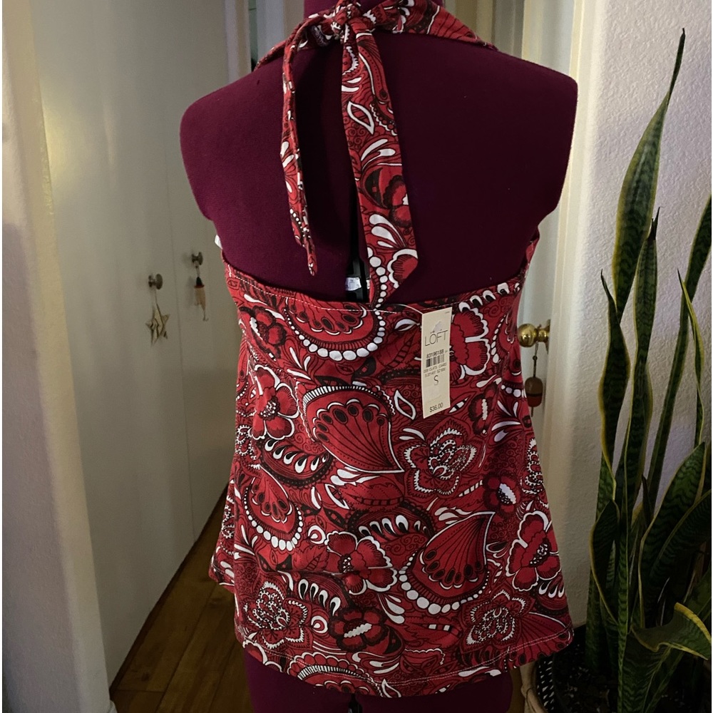NWT $20 Loft Halter Style Top - Picture 2 of 3